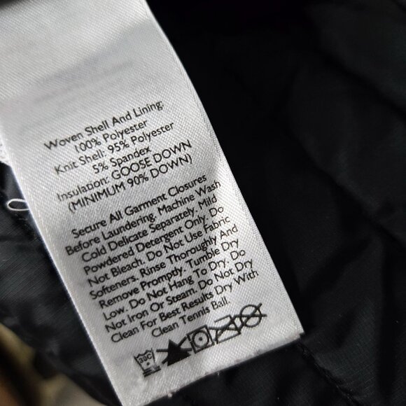 Eddie Bauer Women's Size 2XL StormDow 800 Goose Down Black Puffer Vest - Picture 9 of 11